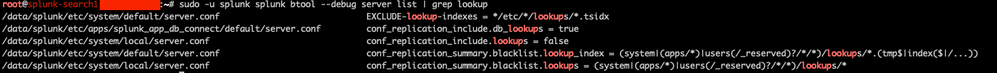splunk btool --debug server list | grep lookup