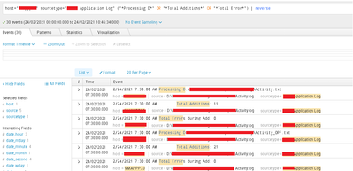 Splunk search