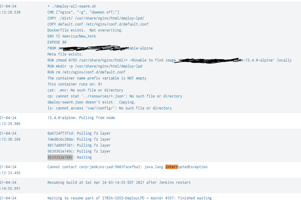 From Splunk query