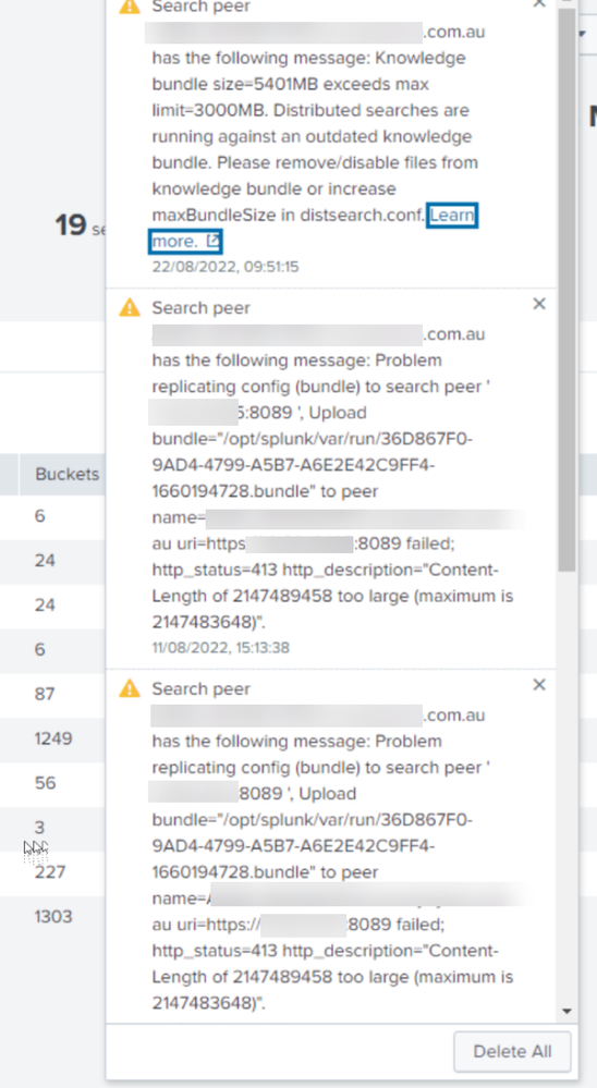 bundle errors