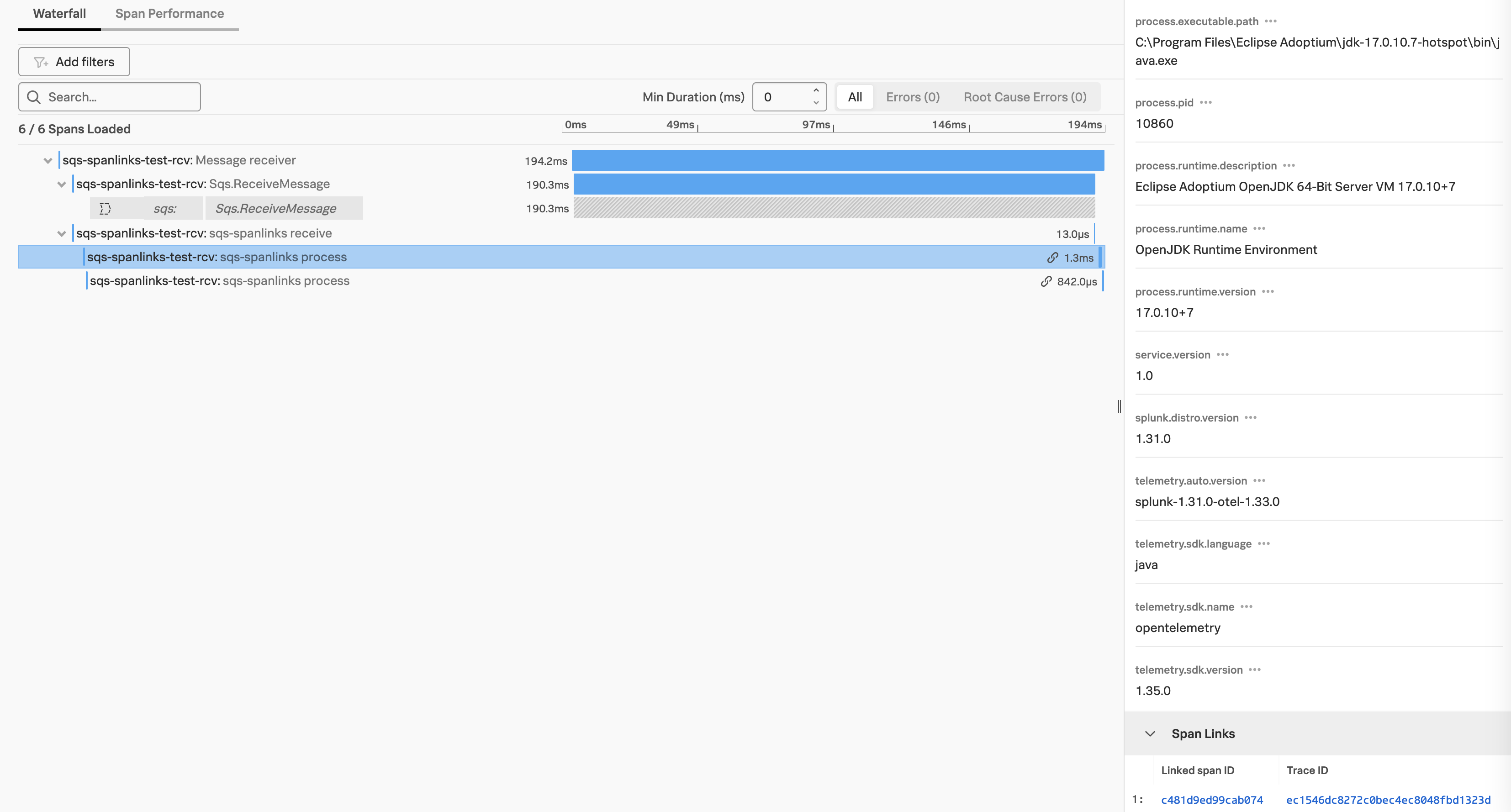 OTEL Span Links now available on APM! Splunk Community