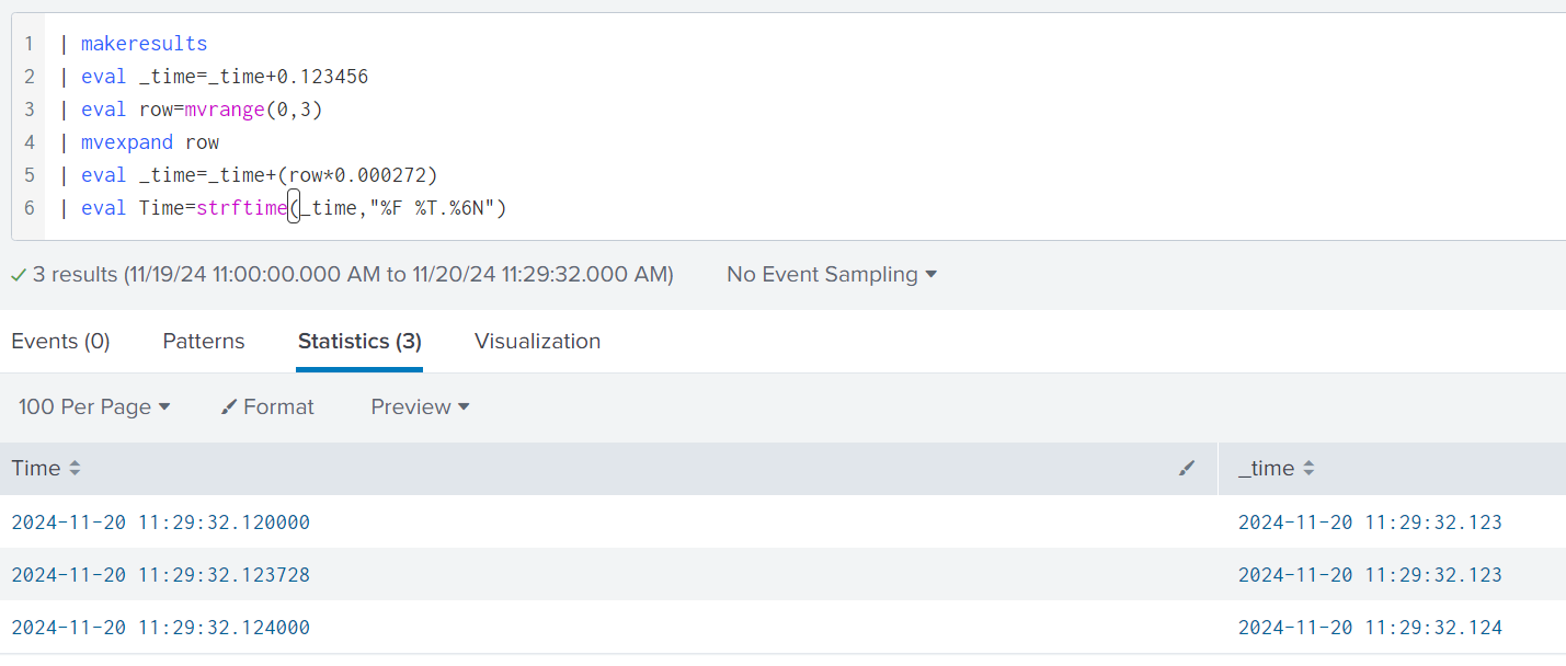 Solved: Time field is not matching with _time - Splunk Community