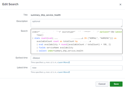 Search query