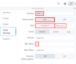 This screen image shows options for updating the overlay format options.