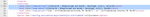 This screen image shows the updated selection handler stanza.
