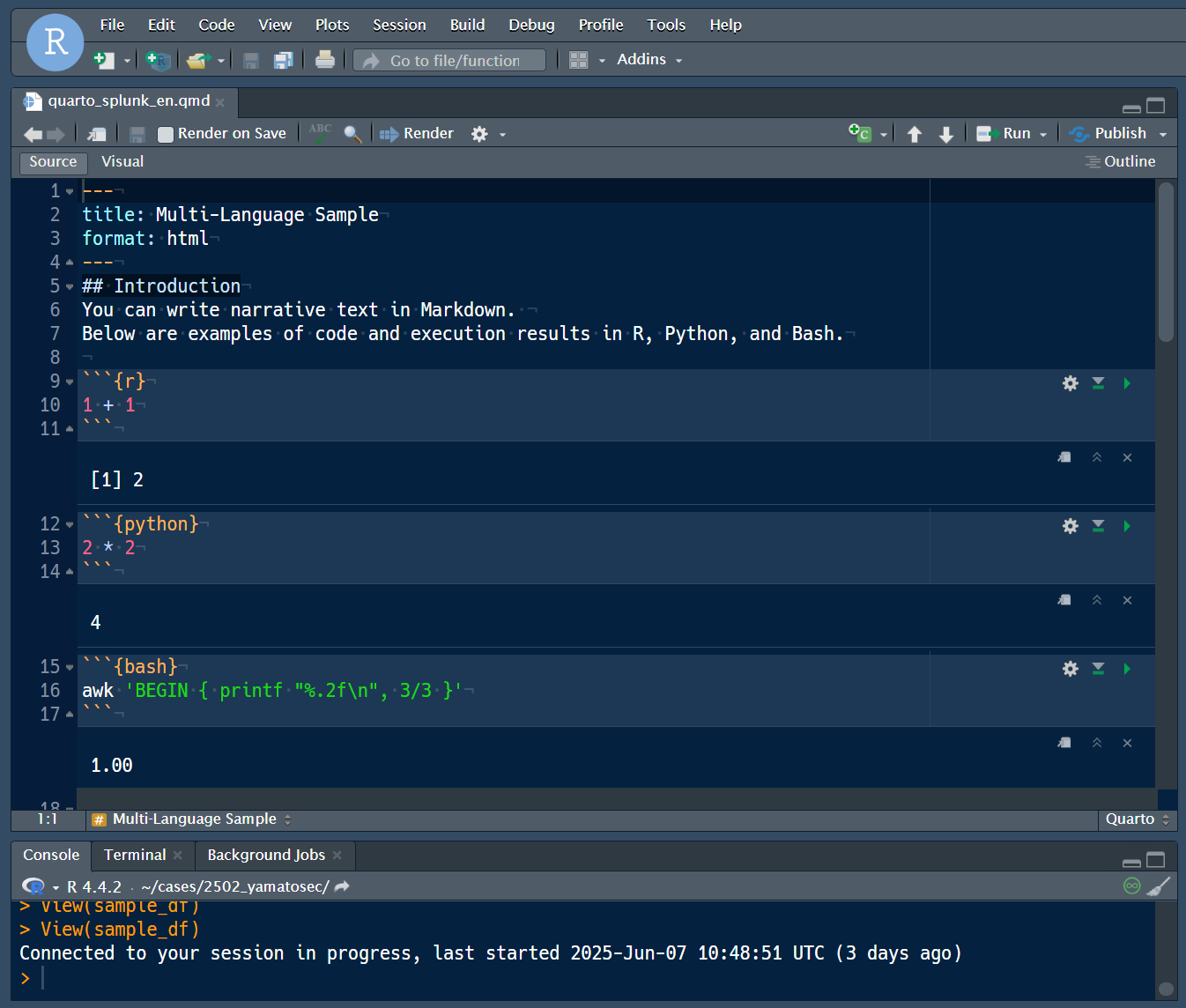 Integrating Splunk Search API and Quarto to Create... - Splunk Community